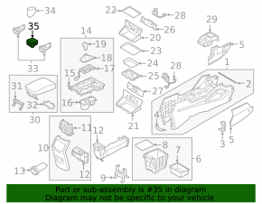 USB Hub, AUX Hyundai Tucson 19-21