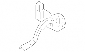 Замок капота Hyundai Elantra UD 11-16
