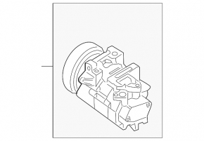 Компрессор кондиционера Nissan Altima 07-12