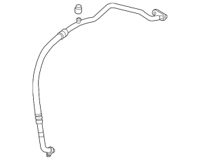 Трубка кондиционера компрессор-печка Mazda 6 14-21 2.5