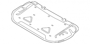 Izolație capotă Land Rover Range Rover 13-17