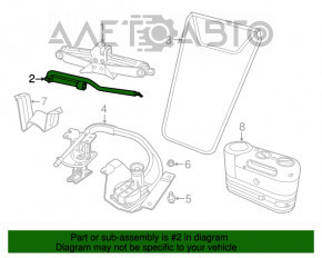Ключ балонный гаечный Fiat 500 12-18