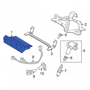 Блок ECU компьютер двигателя Ford Edge 15-18 3.5