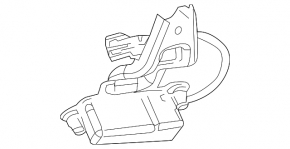 Tire Pressure Monitor Lexus NX200t NX300 NX300h 15-21 перед