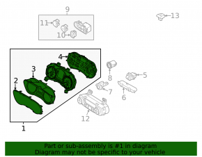 Panoul de instrumente Kia Forte 4d 14-18