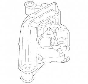 Подушка двигателя правая Ford Ecosport 18-21 1.0T