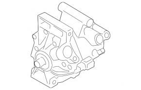 Компрессор кондиционера Nissan Versa Note 13-19 1.6