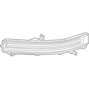 Поворотник левый Lincoln Nautilus 19-23