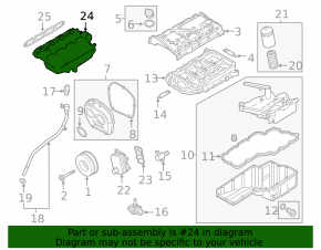Коллектор впускной Audi Q5 80A 21-24 MHEV