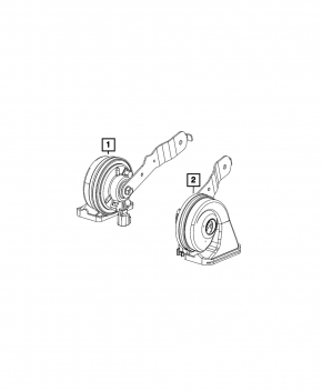 Сигнал high Jeep Grand Cherokee WL 21-26 long