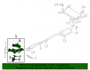 Катализатор Ford Escape MK3 13-19 1.5T 1.6T