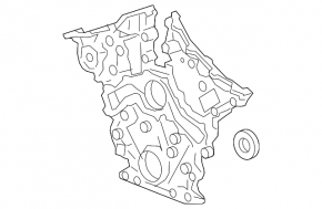 Передняя крышка двигателя Chevrolet Camaro 16-23 3,6