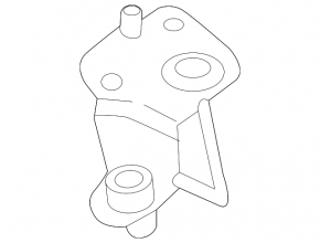 Capota de blocare a capotei stânga BMW X1 F48 16-22 nou original