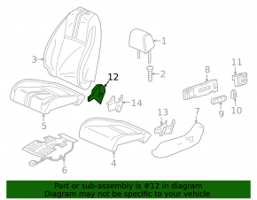 Husă laterală scaun șofer, dreapta, Honda CRV 23-26, neagră, zgârieturi