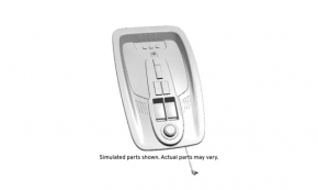 Плафон освещения передний GMC Terrain 10-16 под люк, под электро дверь багажника