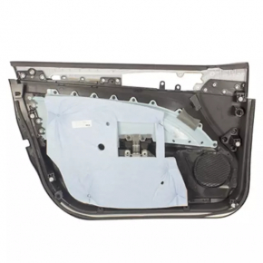 Обшивка двери карточка передняя правая Ford Fusion mk5 13-14 titanium черн