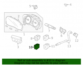 Кнопка LDW Acura MDX 14-15