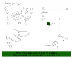 Buton de parcare Audi E-Tron 19-23