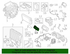 Воздухоприемник печки BMW X5 G05 19-26
