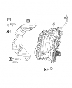 Раздатка передний редуктор Dodge Journey 11-19 3.6 AWD 73к, ок