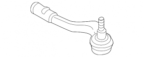 Cap de direcție stânga Audi A4 B9 17-20