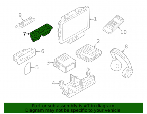 Hub USB Land Rover Range Rover Velar 18-23 Negru