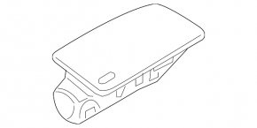 Подушка безопасности airbag пассажирская в торпеде Mitsubishi Galant 04-12