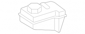 Бачок ГТЦ Mercedes X164 GL W164 ML