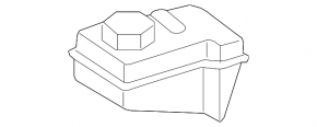 Бачок ГТЦ Mercedes X164 GL W164 ML
