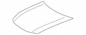 Капот голый Lexus GS300 GS350 GS430 GS450h 06-11