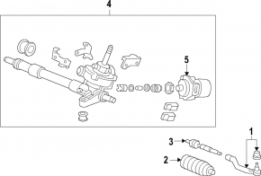 Мотор электроусилителя руля Honda Accord 13-17 2.4