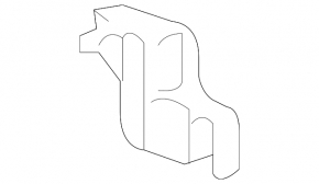 Suport radiator aer condiționat stânga sus pentru Infiniti FX35 QX70 09-17
