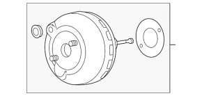 Вакуумный усилитель Buick Encore 13-21 LUV
