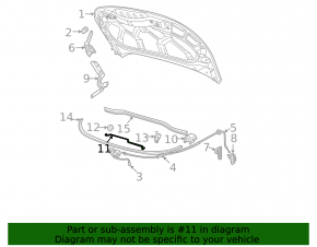 Опора капота Volkswagen ID.4 21-26