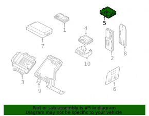 Gateway Control Unit Module Audi Q3 83A 19-25