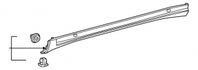 Порог левый Toyota Land Cruiser 24-26