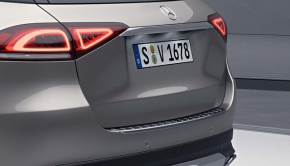 Decorație bara spate superioară Mercedes W167 GLE 350 450 20-23 crom nou original