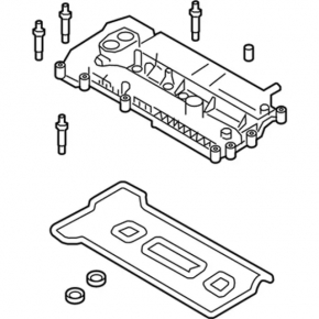 Крышка клапанная Ford Focus mk3 15-18 рест 2.0