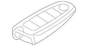 Ключ smart Ford Escape MK4 20-23 3 кнопки