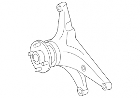 Suport de racire vascos pentru Toyota Sequoia 08-16 nou original