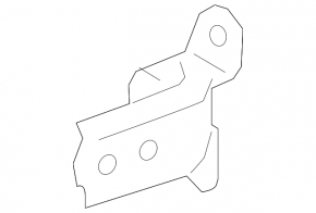Петля двери нижняя задняя правая Toyota Rav4 19-25