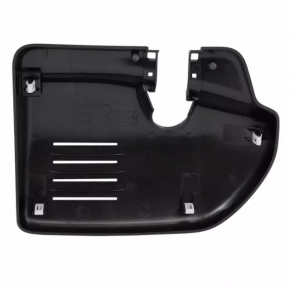 Накладка зеркала внутрисалонного Ford Mustang mk6 18-23 черная, 2 части, под камеру и датчик дождя