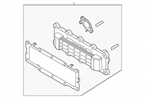 Răcitor supapă EGR Hyundai Elantra 21-23 2.0