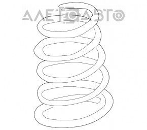 Arcul de suspensie frontal stânga pentru Toyota Sienna 04-10