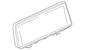 Монитор, дисплей, навигация BMW X5 F15 14-18 10.25"