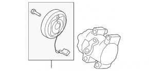 Компрессор кондиционера Mazda6 09-13 2.5