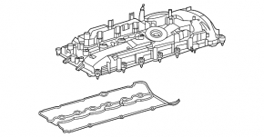 Крышка клапанная BMW 2 G42 22-26 3.0 S58
