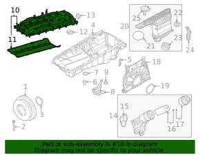 Крышка клапанная BMW 2 G42 22-26 3.0 S58
