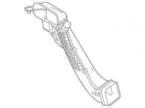 Воздухоприемник Lexus Rx350h RX450h 23-26