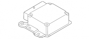 Модуль srs airbag компьютер подушек безопасности Volkswagen ID.4 23-26 тип 1